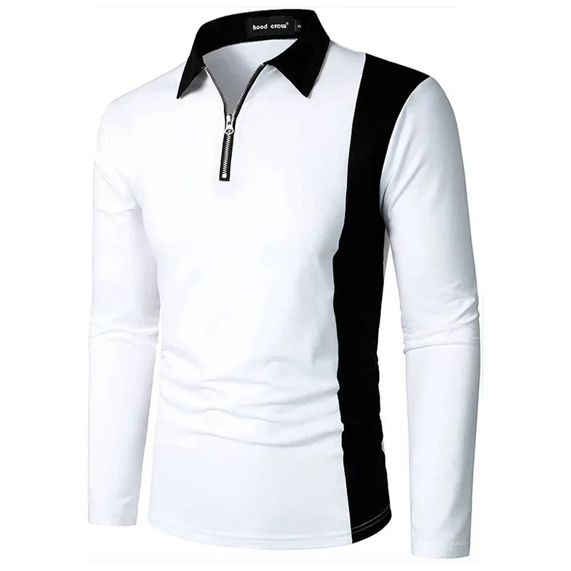 Men's Long Sleeve Polo Shirt Padrony Verno
